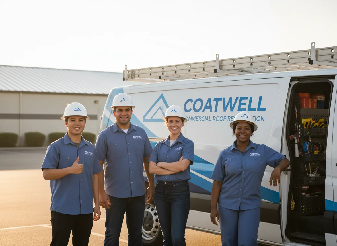 Commercial roof coating company in Akron, IA